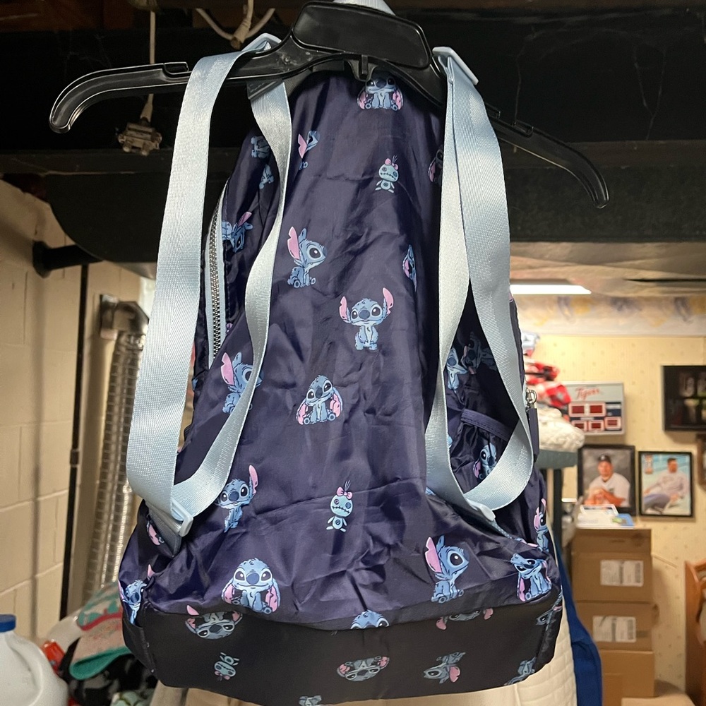 Primark Stitch Kids Backpack - Navy and Light Blue - Picture 4 of 9